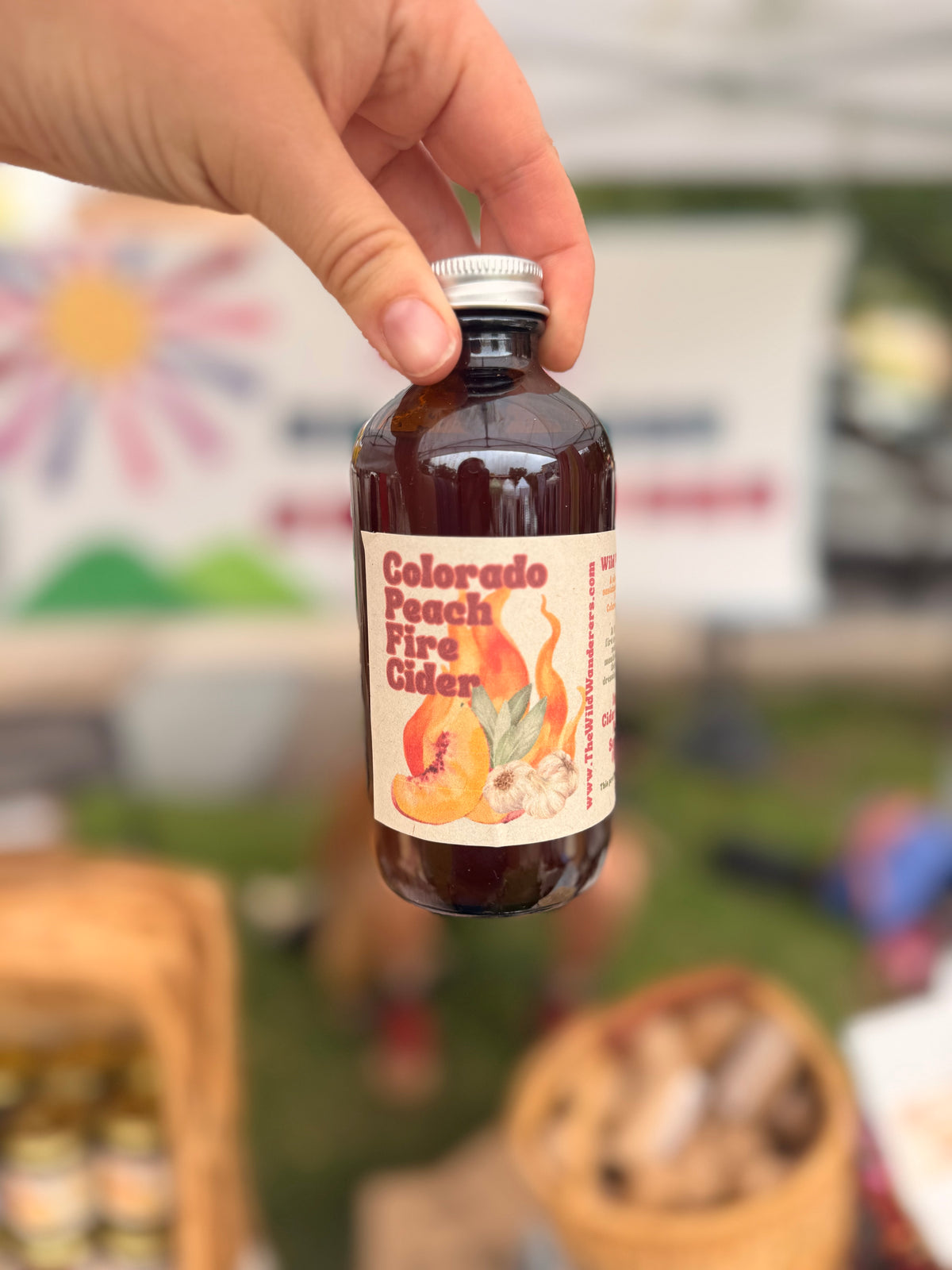 Colorado Peach Fire Cider