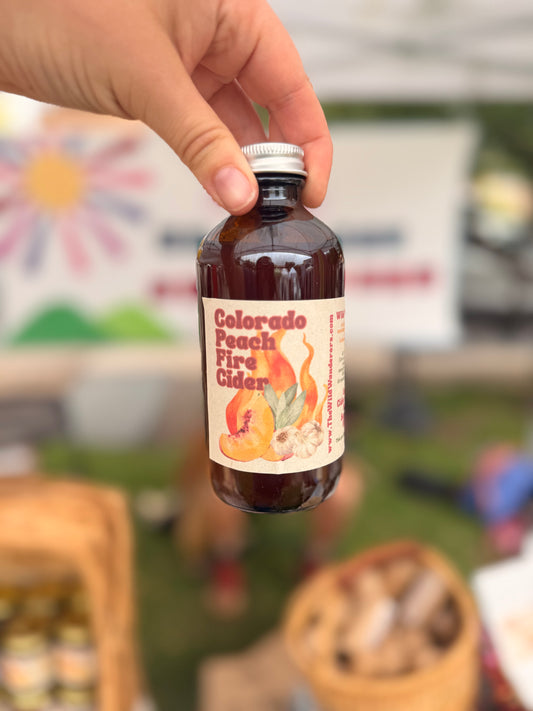 Colorado Peach Fire Cider