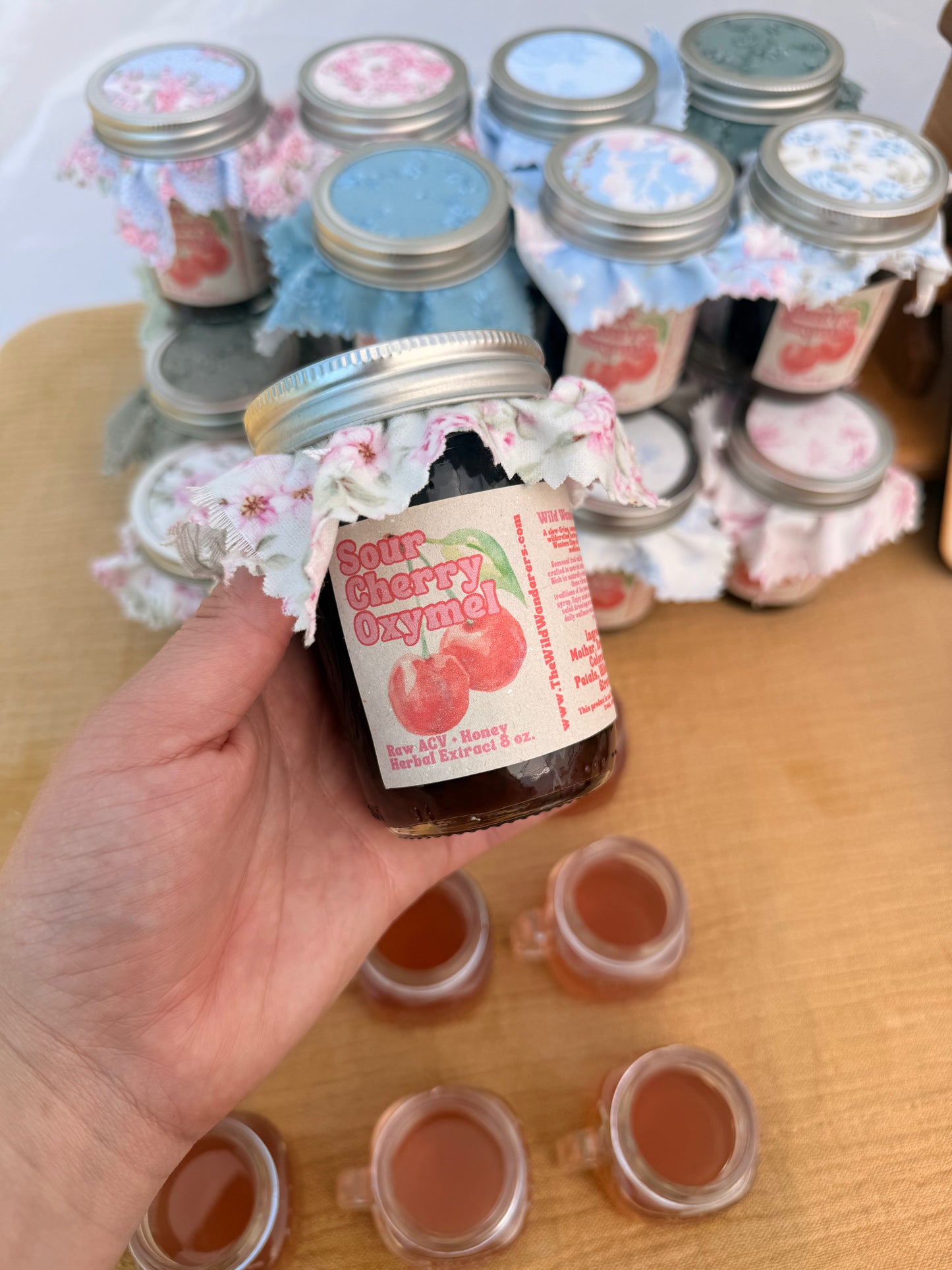 Sour Cherry Oxymel