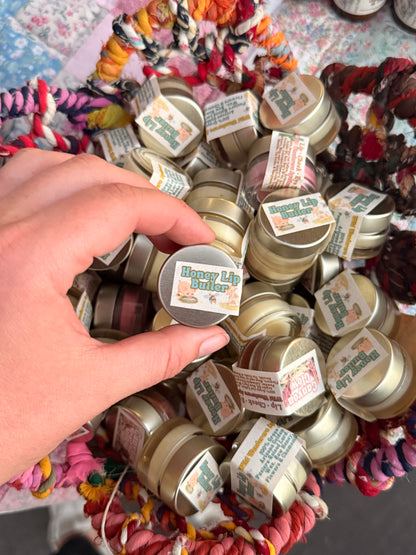 Tallow & Lard Honey Lip Butter