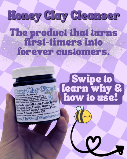 Seasonal Honey Clay Cleanser