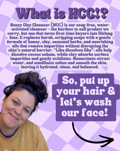 Seasonal Honey Clay Cleanser